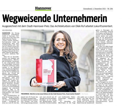 Artikel erschienen in der Neuen Presse am 4. Dezember 2021